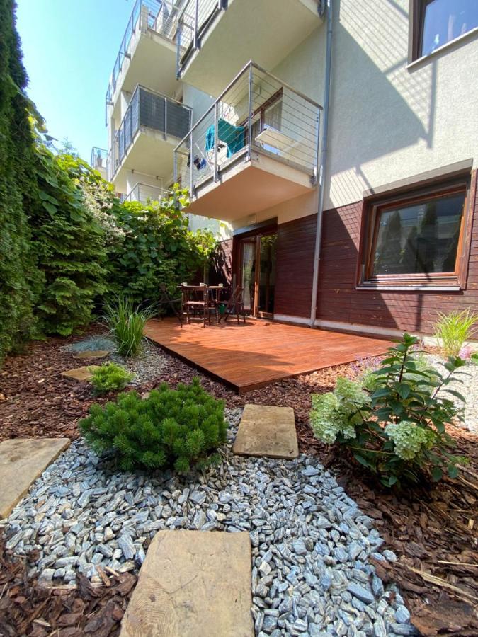 La Playa Apartament Z Ogrodkiem Hel Esterno foto
