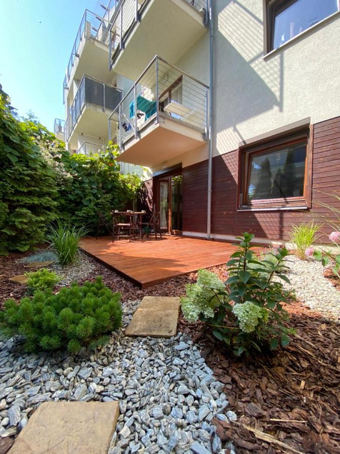 La Playa Apartament Z Ogrodkiem Hel Esterno foto